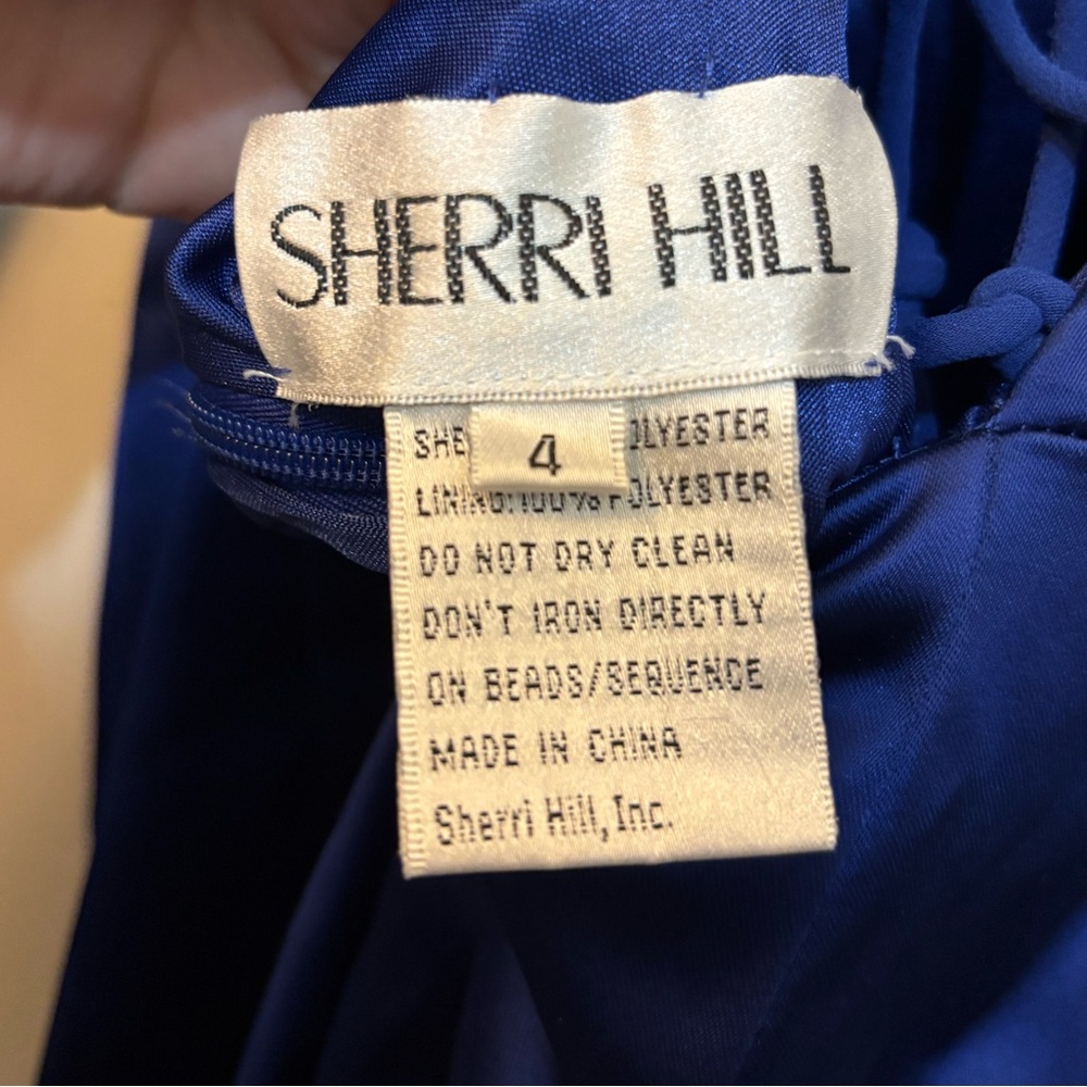 Sherri Hill Royal Blue Cocktail Dress - Picture 13 of 14